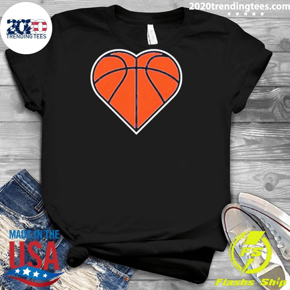 New York Knicks Basketball Heart Shirt