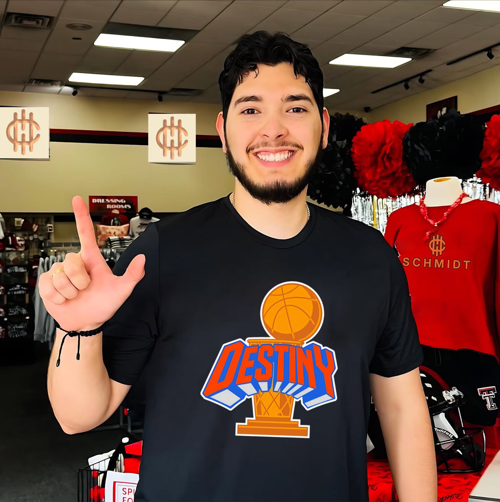 New York Knicks Basketball World Champions 2026 Destiny trophy shirt