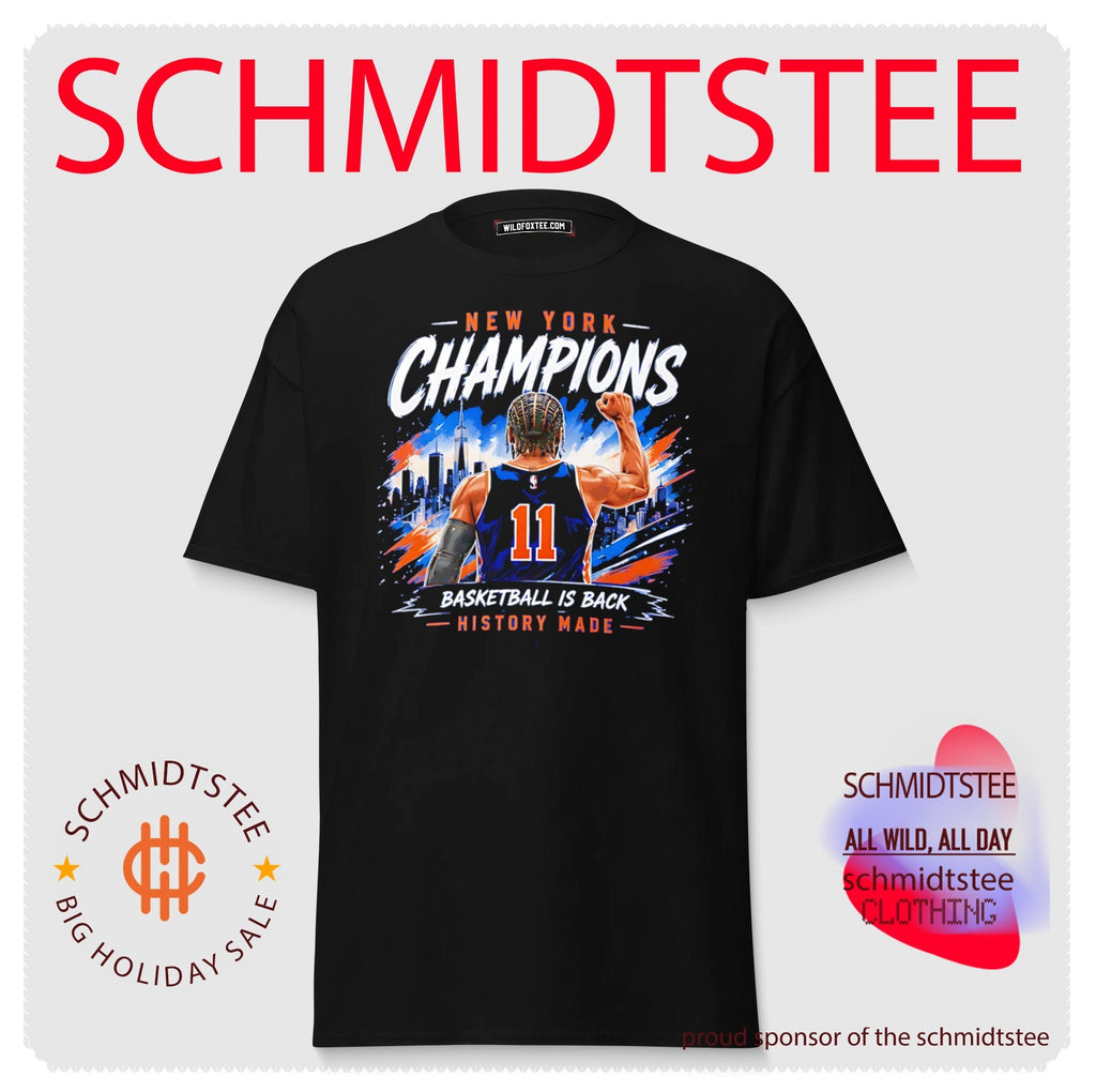 New York Knicks Champions basketball is back history made shirt