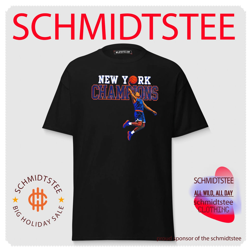 New York Knicks Champions basketball player graphic shirt