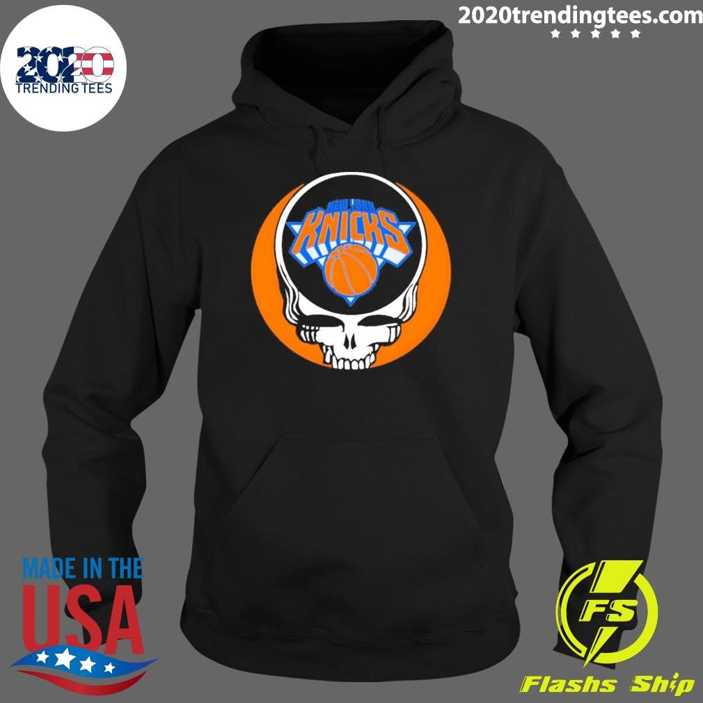 New York Knicks Grateful Dead Style Steal Your Face Shirt