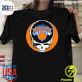 New York Knicks Grateful Dead Style Steal Your Face Shirt