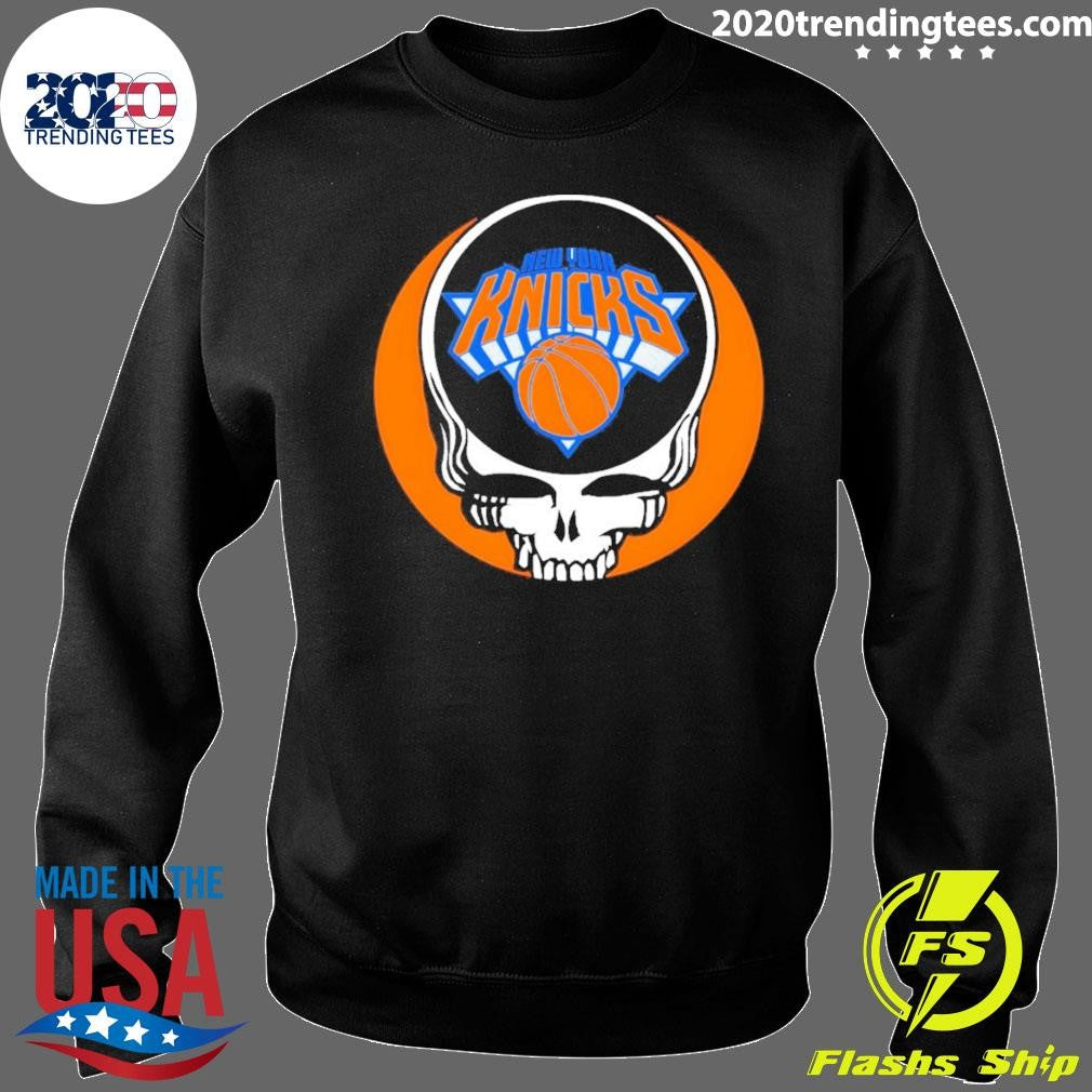 New York Knicks Grateful Dead Style Steal Your Face Shirt