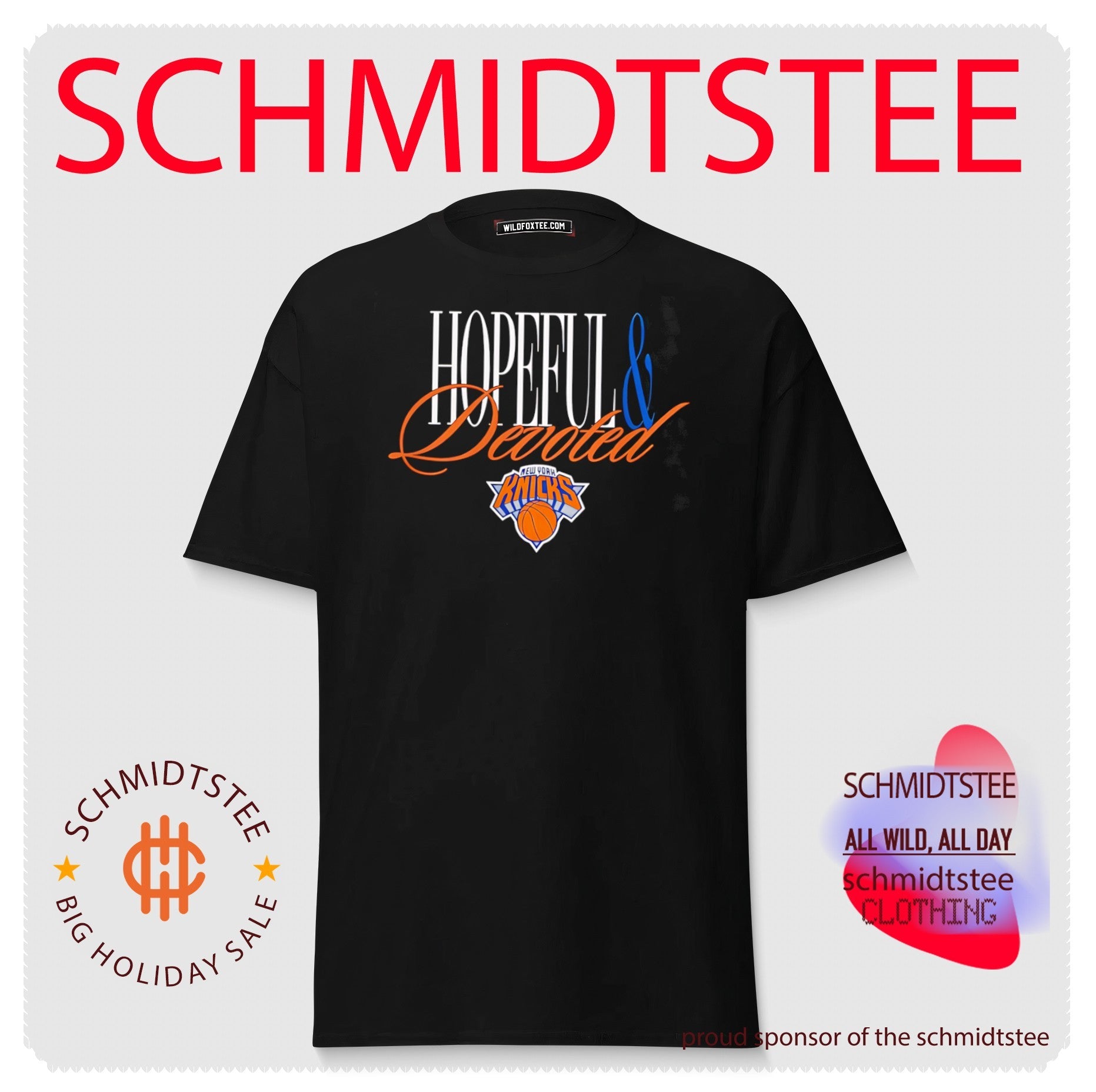 New York Knicks Hopeful and devoted shirt
