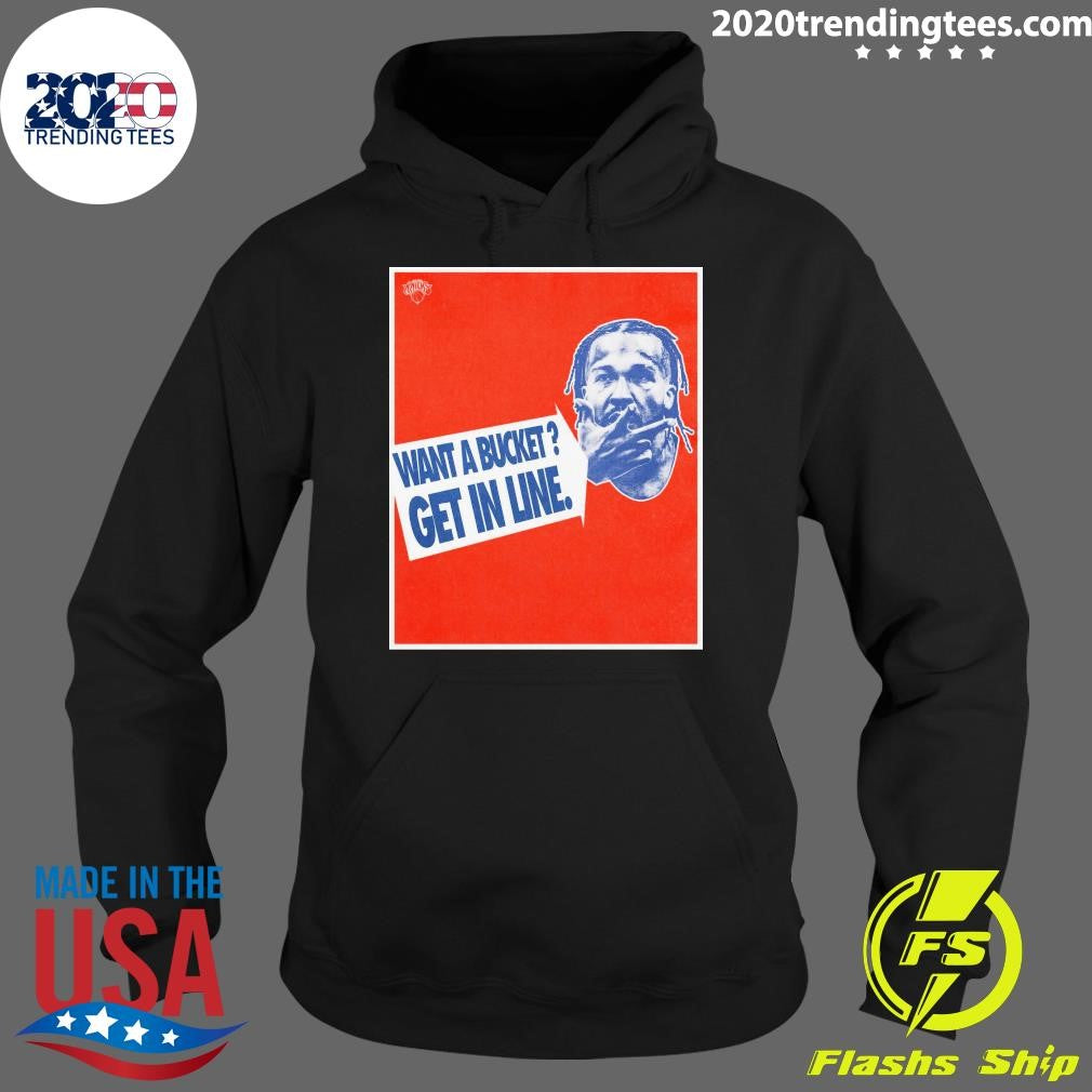 New York Knicks Jalen Brunson Want A Bucket Get In Line Shirt