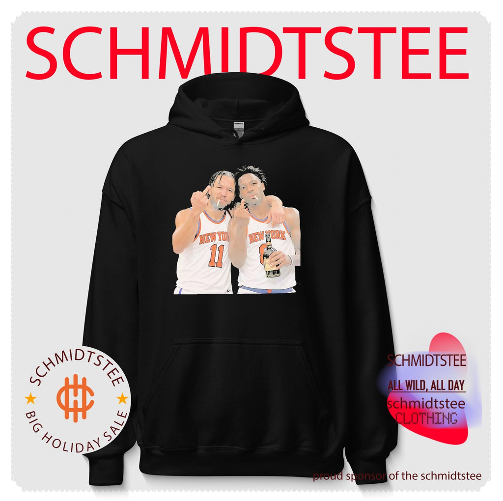 New York Knicks Jalen Brunson and OG Anunoby middle finger shirt
