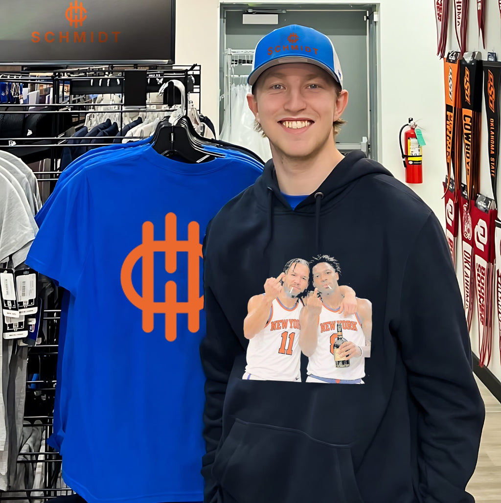 New York Knicks Jalen Brunson and OG Anunoby middle finger shirt