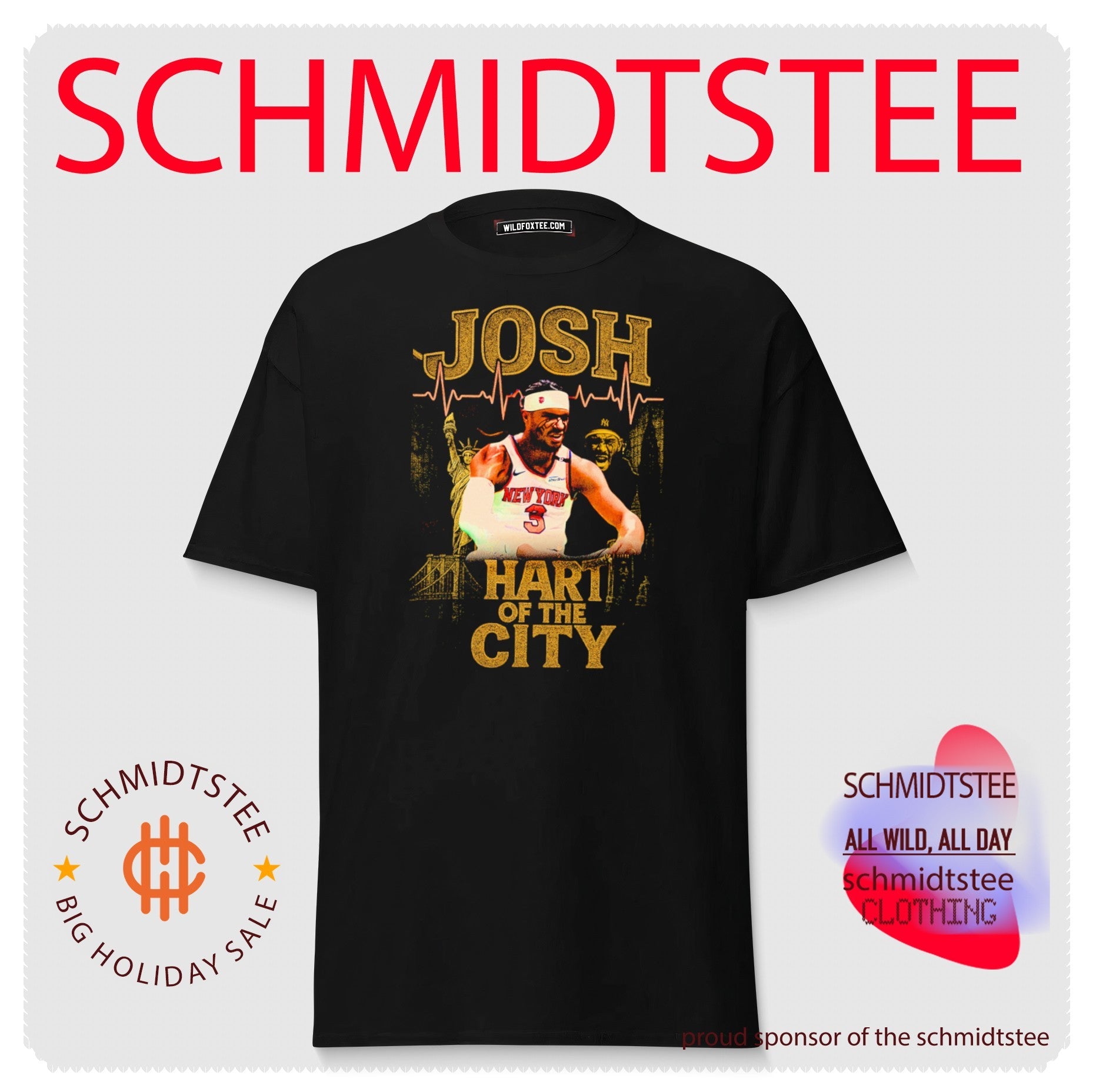 New York Knicks Josh Hart of the city vintage shirt