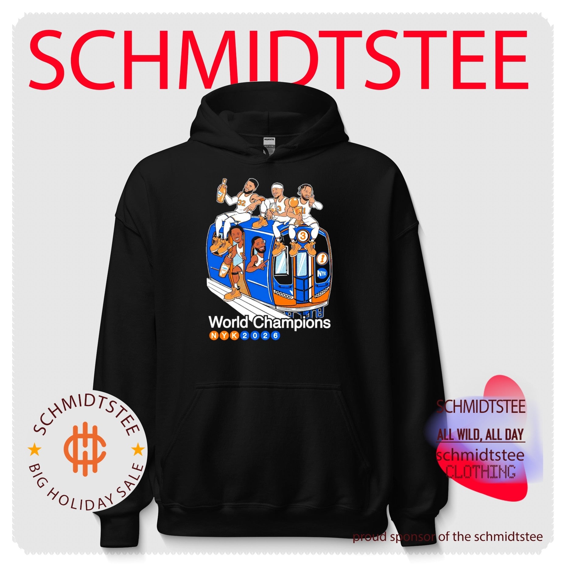 New York Knicks NY World Champions 2026 train shirt