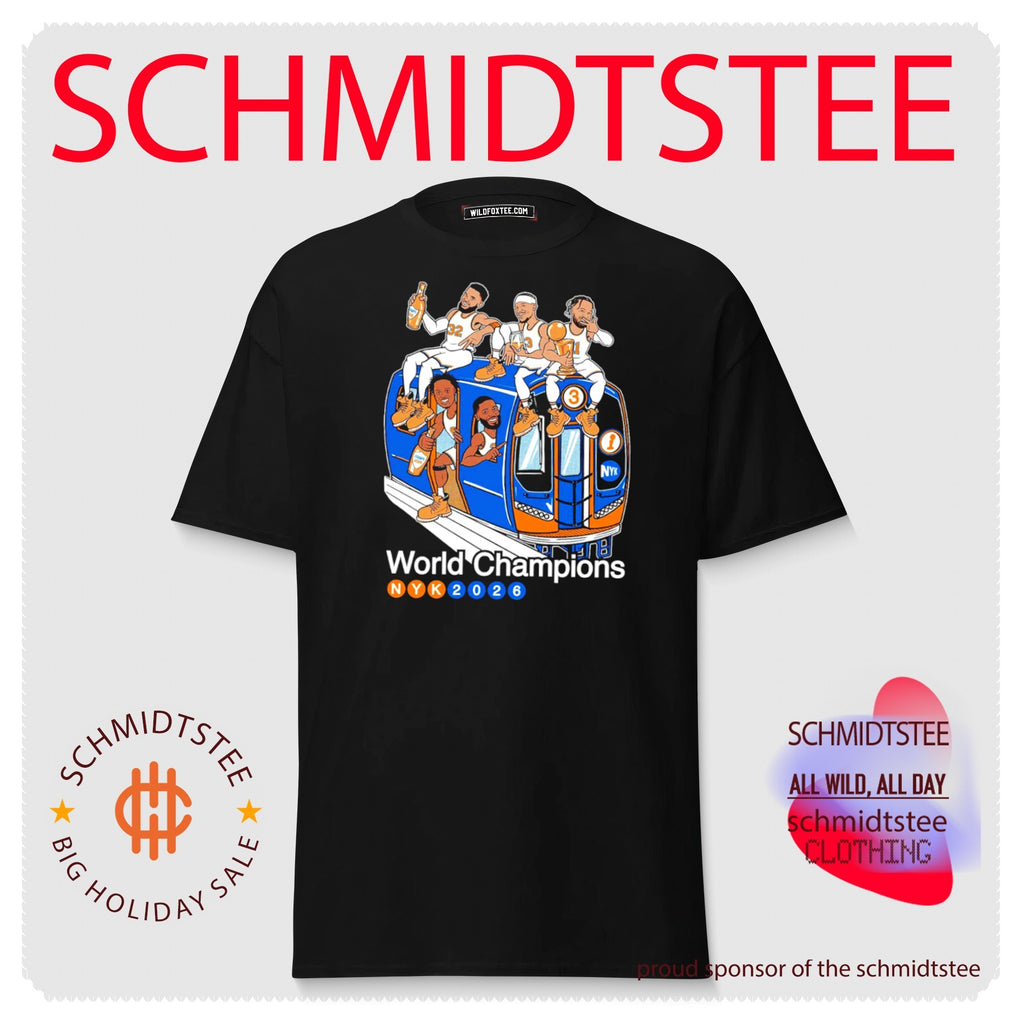 New York Knicks NY World Champions 2026 train shirt