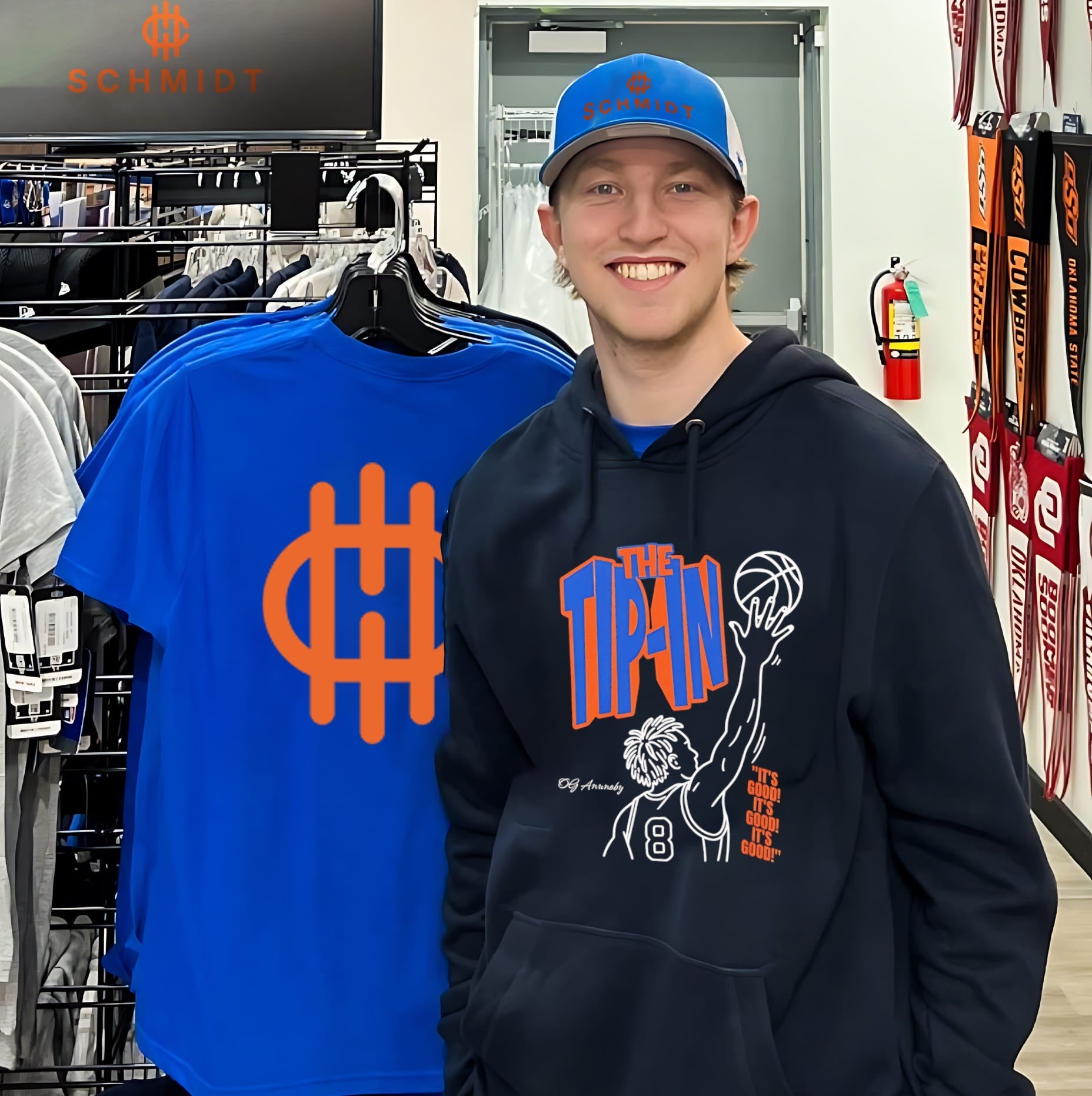 New York Knicks OG Anunoby the Tip-in shirt