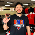 New York Knicks OMG Comeback 107 106 shirt