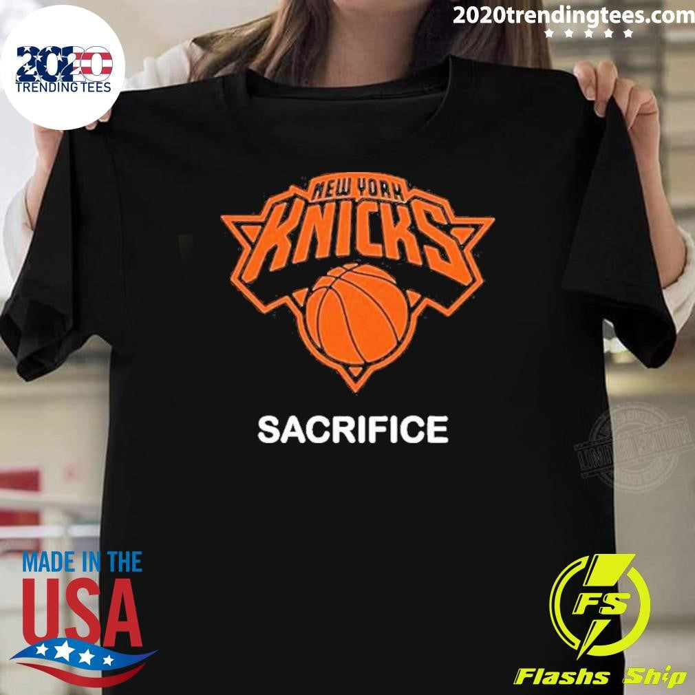 New York Knicks Sacrifice Karl-Anthony Towns Wear Shirt