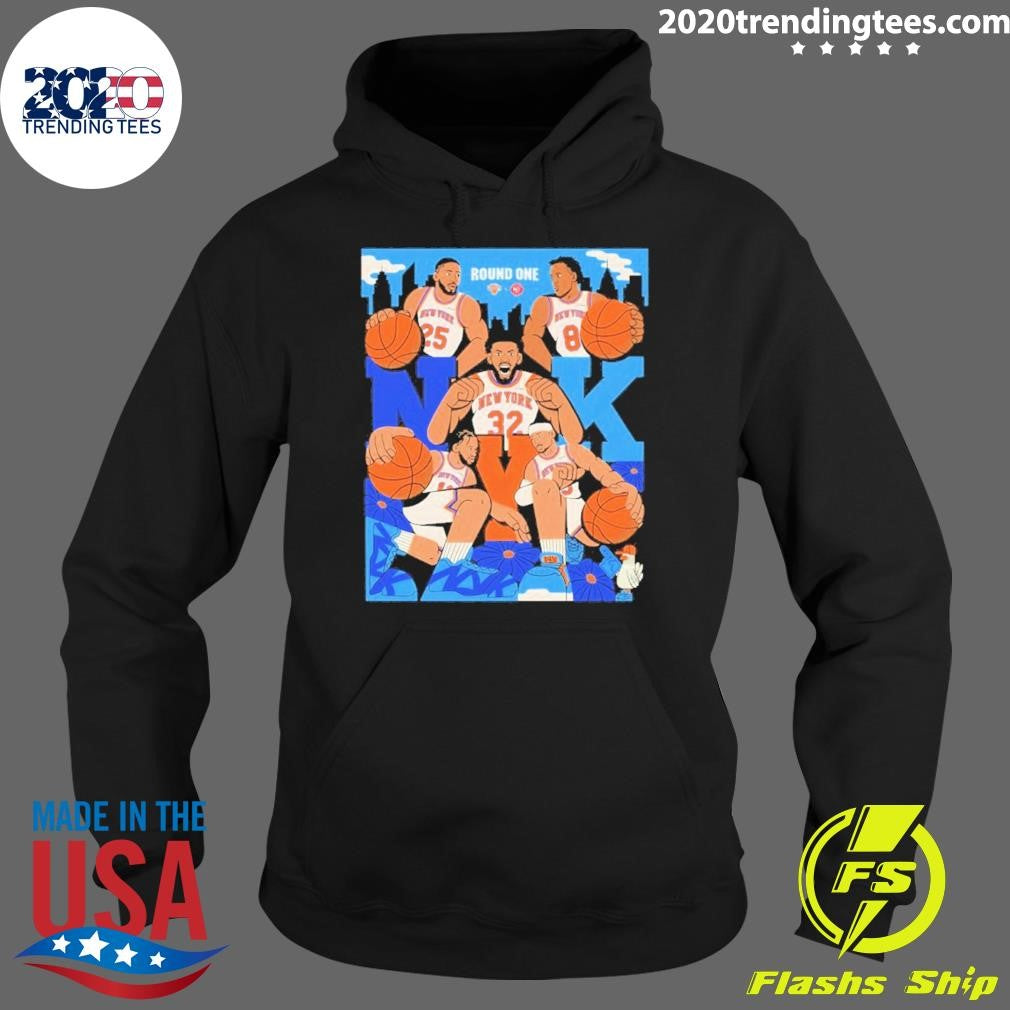 New York Knicks Vs Atlanta Hawks 2026 Nba Playoffs Round One Shirt