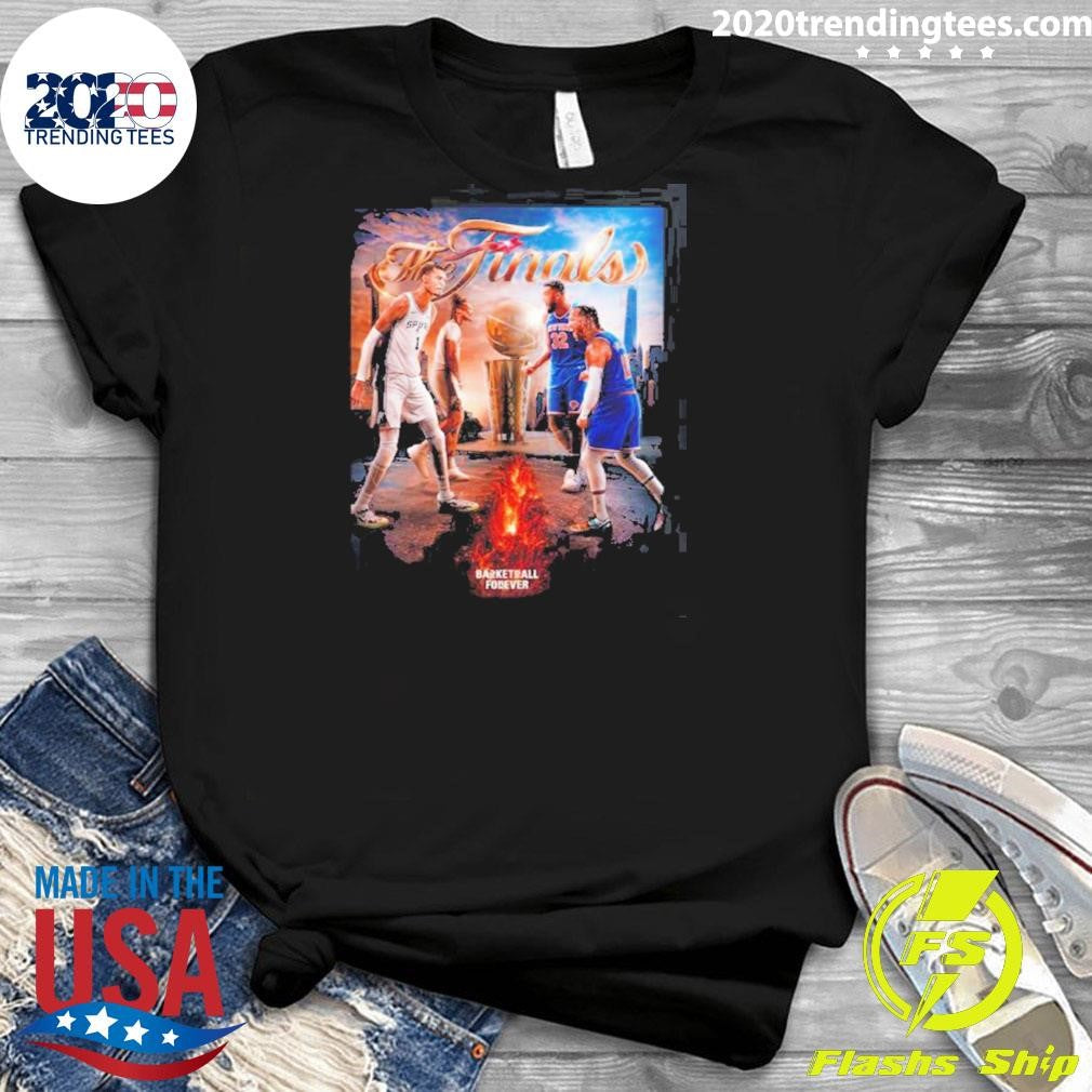 New York Knicks Vs San Antonio Spurs 2026 NBA Finals Matchup Shirt
