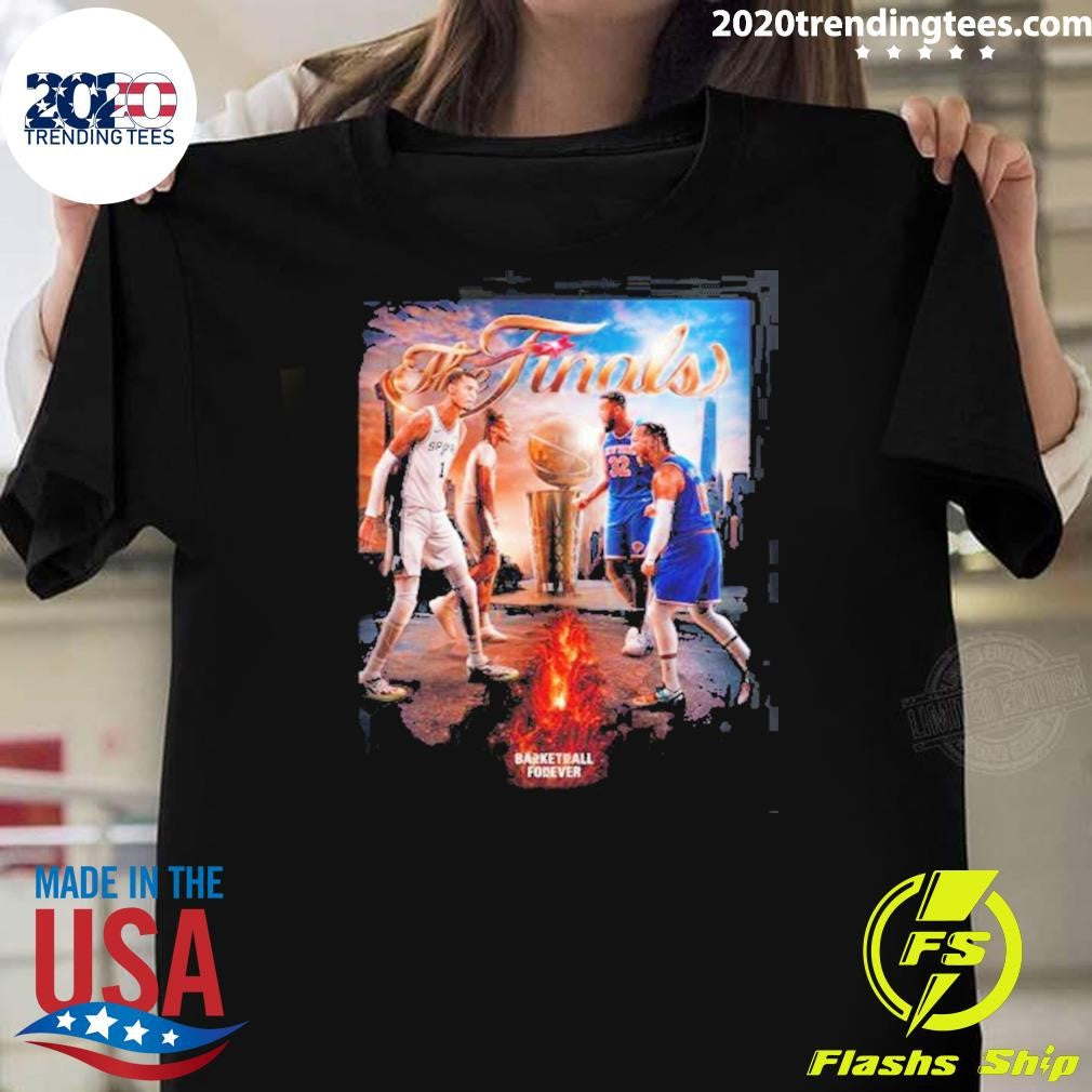 New York Knicks Vs San Antonio Spurs 2026 NBA Finals Matchup Shirt