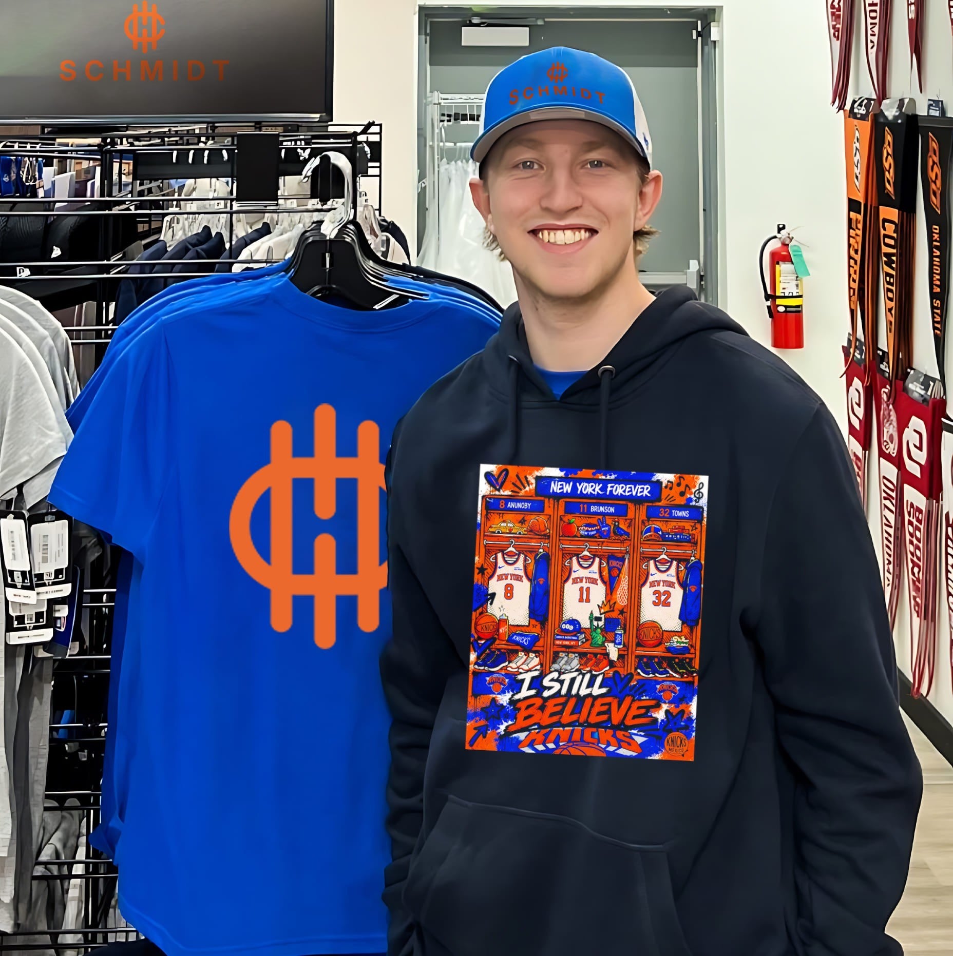 New York Knicks forever I still believe Knicks closet illustrated shirt