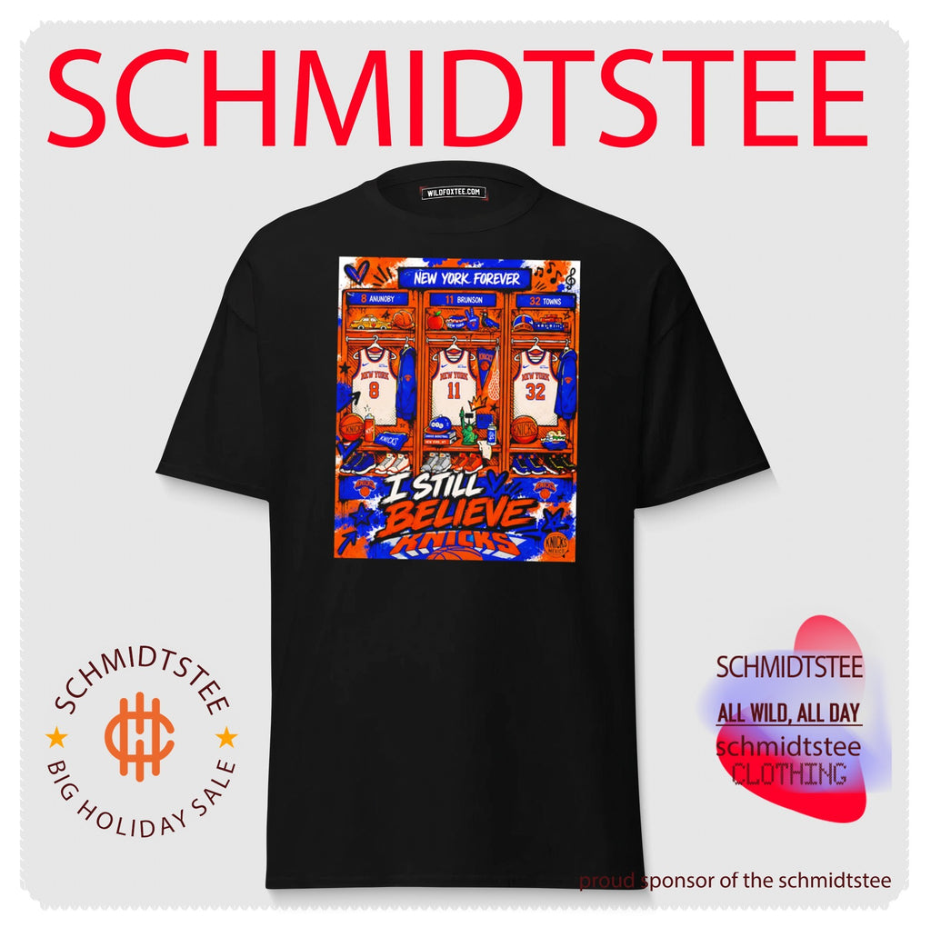 New York Knicks forever I still believe Knicks closet illustrated shirt