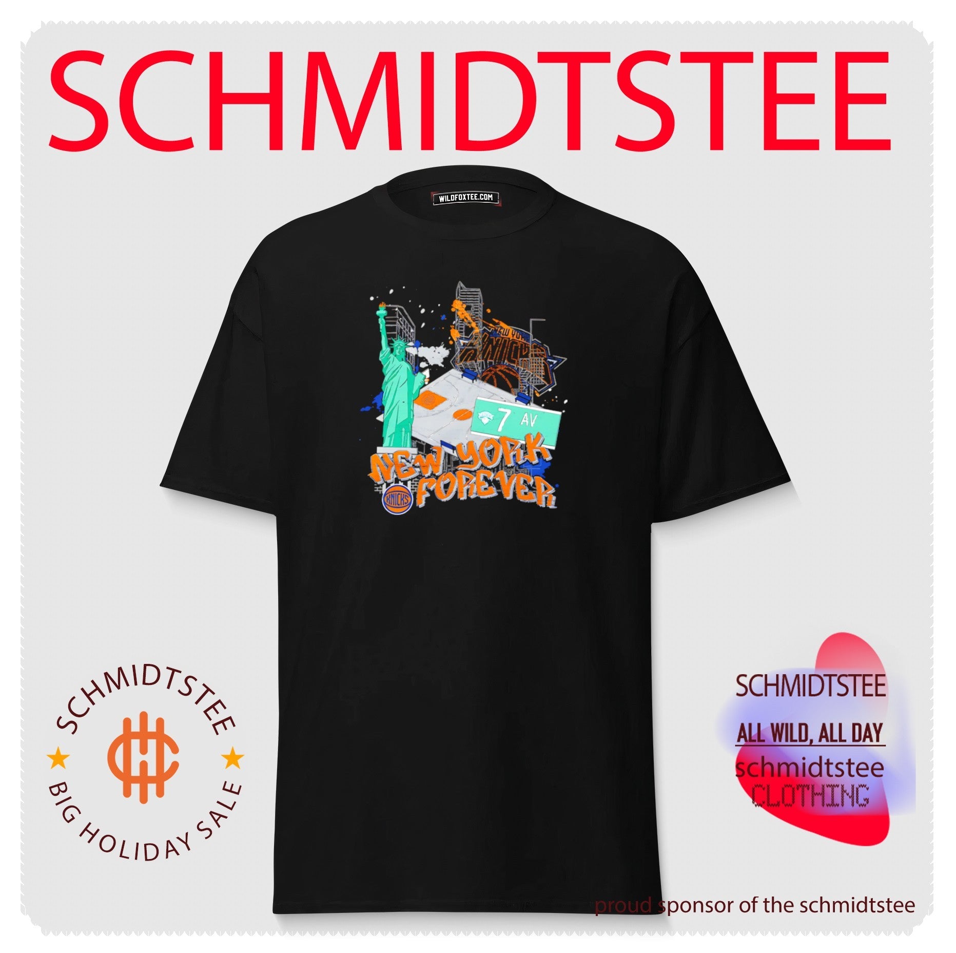 New York Knicks forever stadium hometown city center graphic shirt