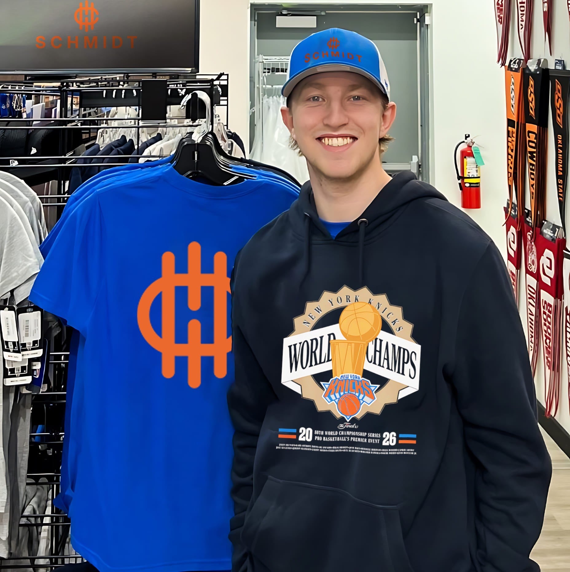New York Knicks logo World Champs 2026 trophy vintage shirt