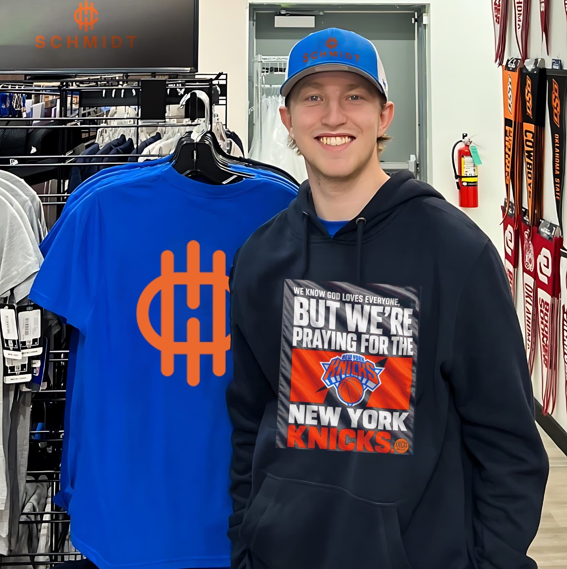 New York Knicks we know God loves everyone but we’re praying for the NY Knicks shirt
