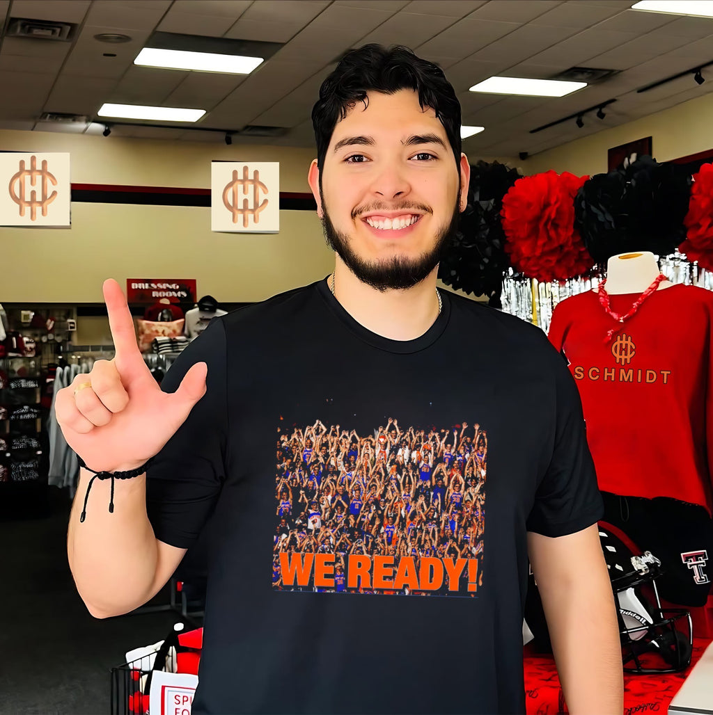 New York Knicks we ready cheering crowd of fans shirt
