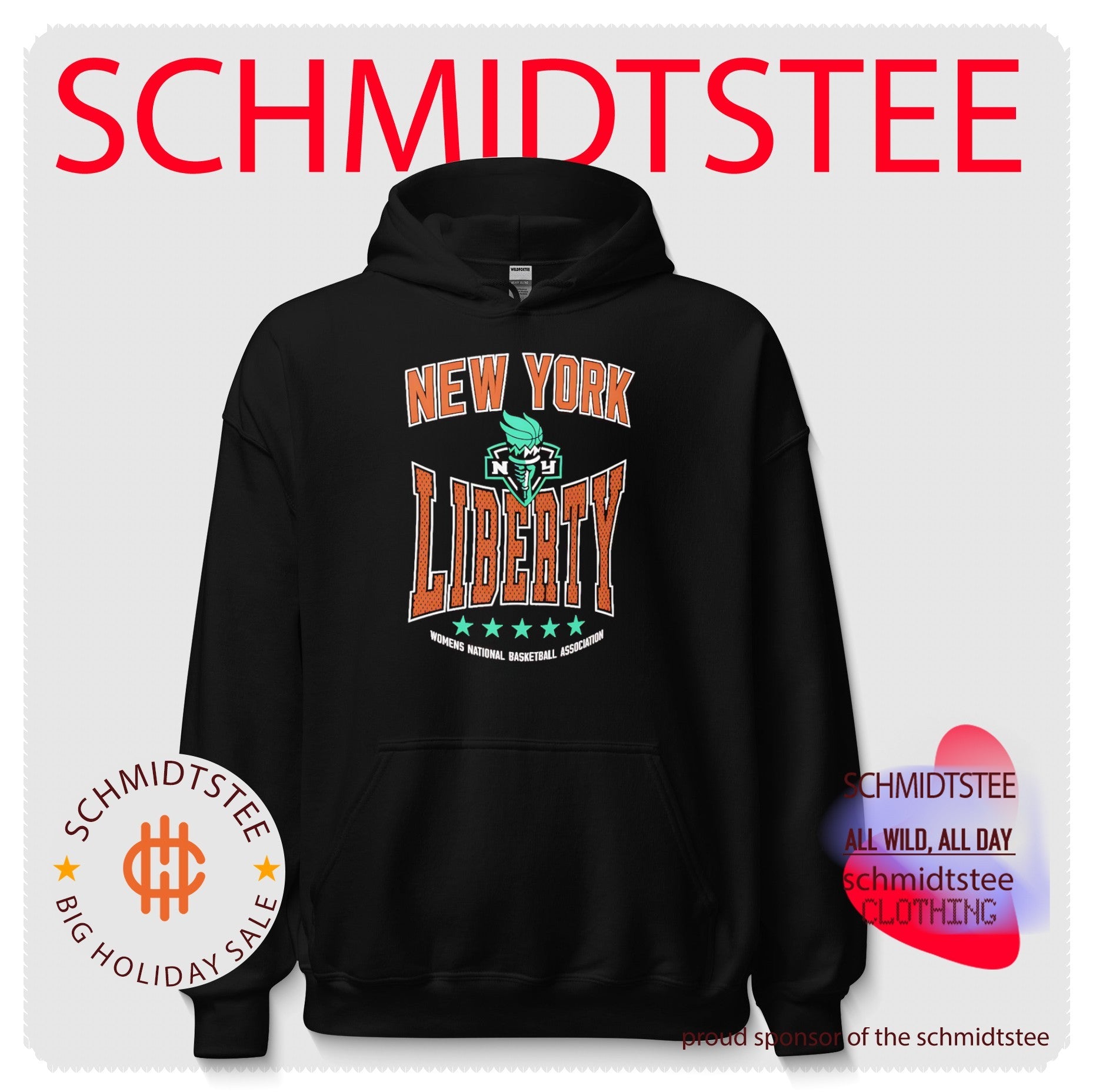 New York Liberty WNBA 2026 Starter Center Squeeze shirt