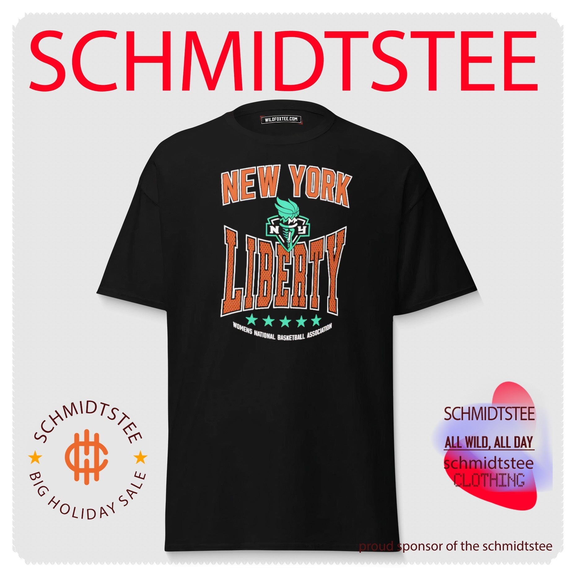 New York Liberty WNBA 2026 Starter Center Squeeze shirt