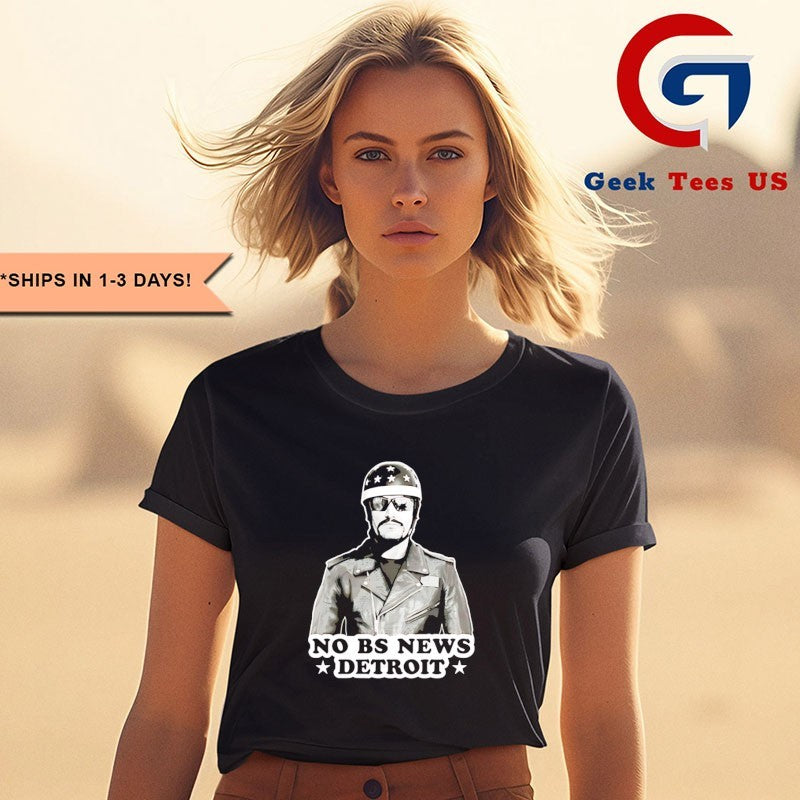 No Bs News Detroit Charlie LeDuff shirt