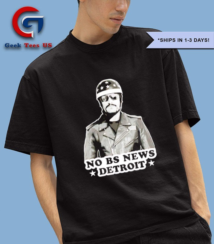 No Bs News Detroit Charlie LeDuff shirt