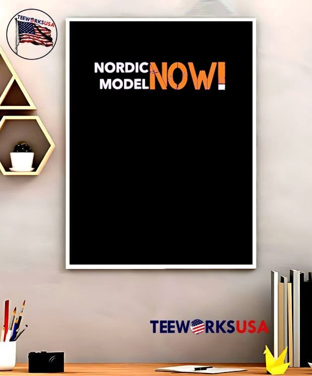 Nordic Model Now! Slogan T-Shirt