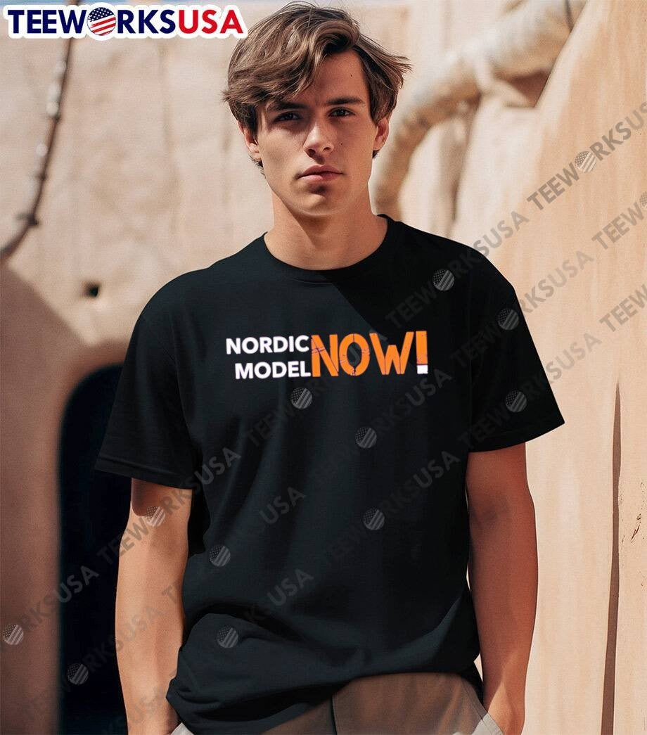 Nordic Model Now! Slogan T-Shirt