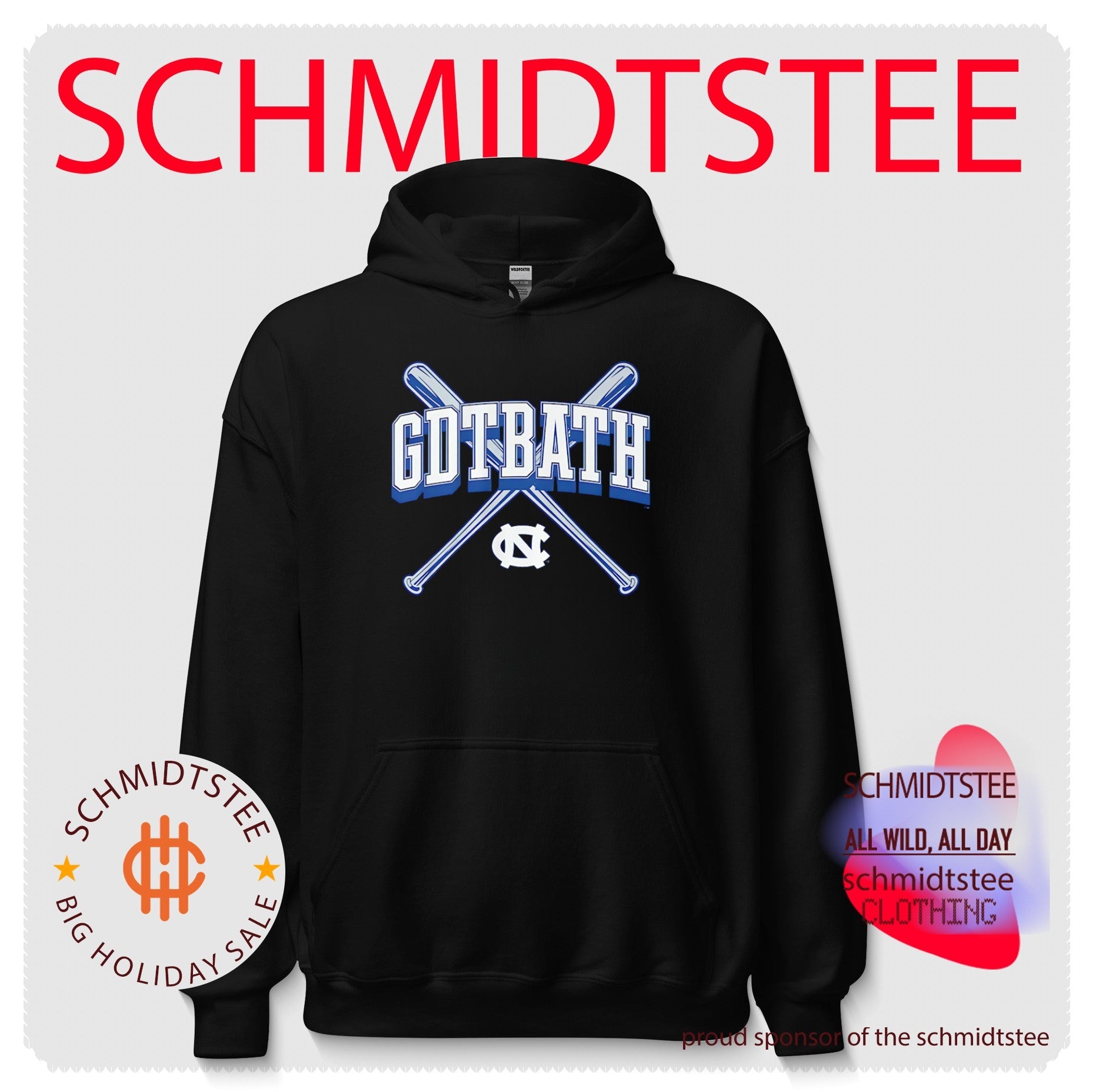 North Carolina Tar Heels Baseball GDTBATH shirt