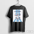 North Carolina Tar Heels The Classic Carolina Blue Helmet Carolina Blue Jersey White Pants Poster