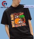 Notre Dame Fighting CFP Semifinal Irish Orange Bowl 2026 state helmet T-shirt