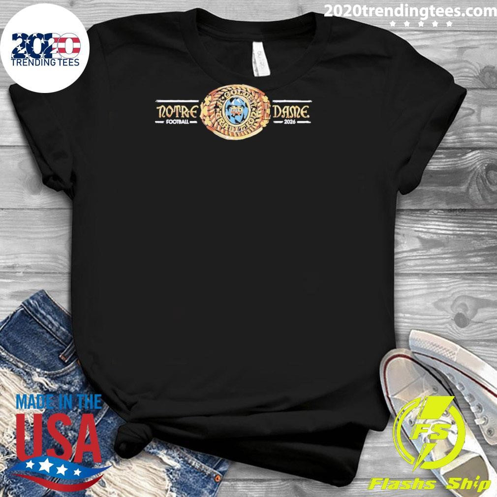 Notre Dame Fighting Irish The Shirt Golden Tradition 2026 Shirt