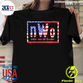 Nwo Wwe Logo American Flag Shirt