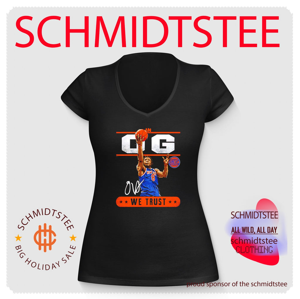 OG Anunoby New York Knicks We Trust signature shirt