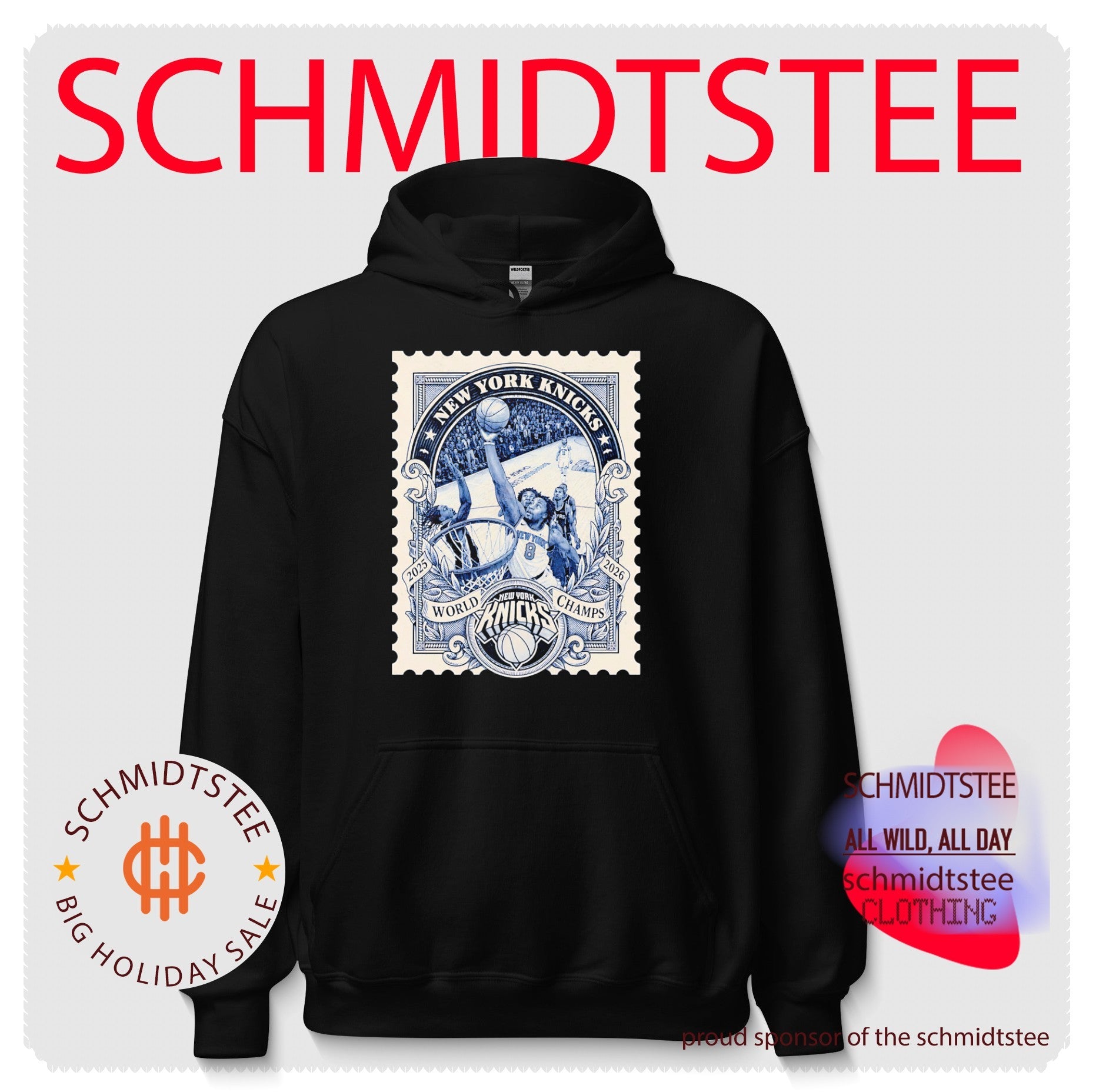 OG Anunoby New York Knicks World Champs 2026 stamps shirt