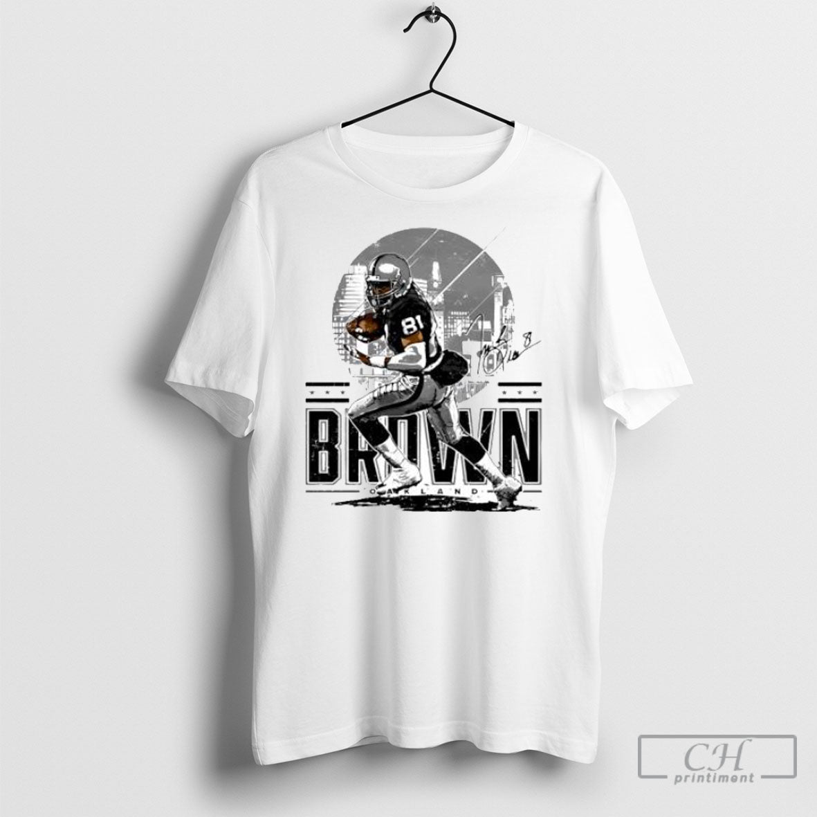 Oakland Raiders Jim Otto 81 Oakland City Vintage Graphic Shirt Tee