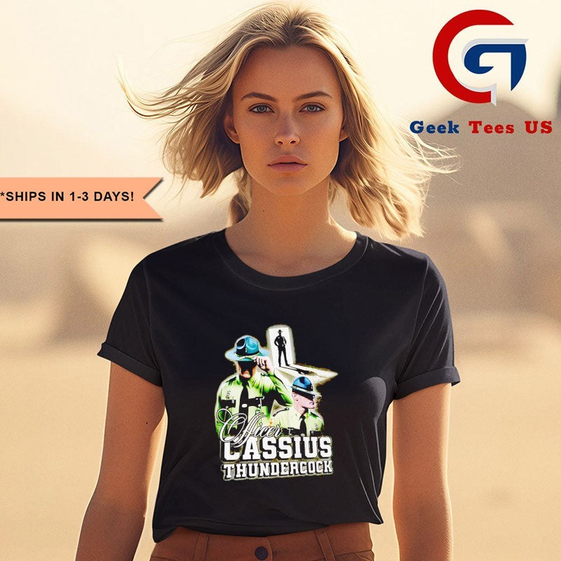 Officer Cassius Thundercock shirt