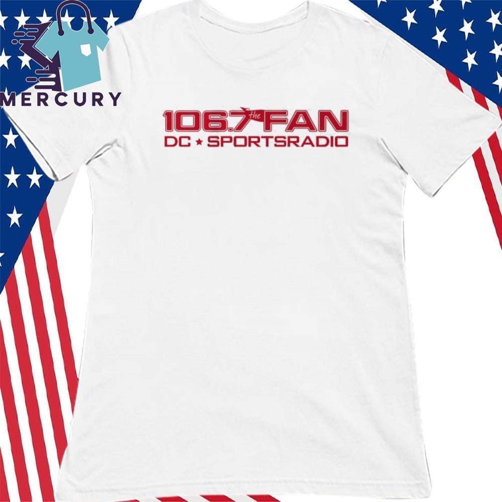 106.7 The Fan DC Sports Radio Logo Shirt