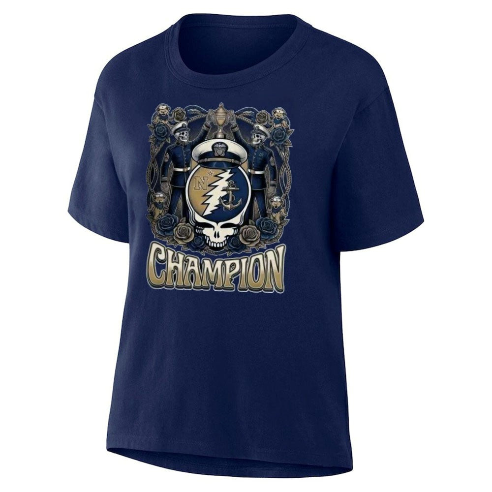 126th Army-Navy Game And Commander-in-Chief’s Trophy Championship 2025 On December 13 2025 Navy Midshipmen Winner Congratulation x Grateful Dead Collab Shirt