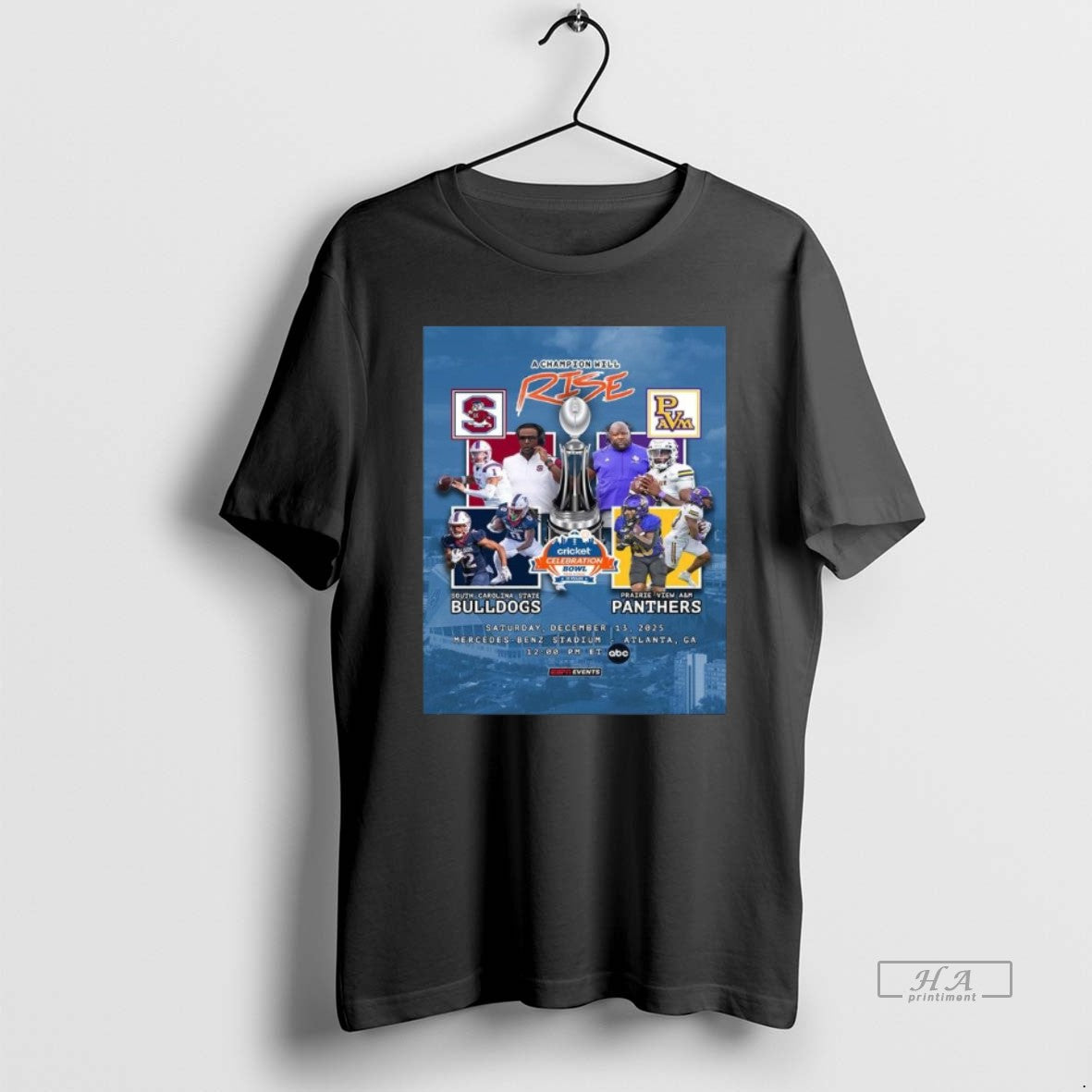 Official 2025 Cricket Celebration Bowl Matchup South Carolina State Bulldogs Vs Prairie View A And