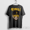 Official 2025 Jackson Merrill Merrill Madness Swag Head San Diego Padres Mlb Baseball Graphic