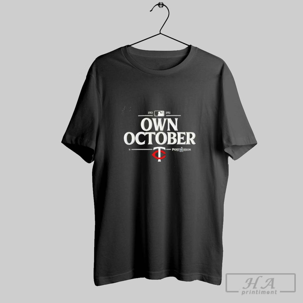 Official 2025 Mlb Postseason Own October Minnesota Twins