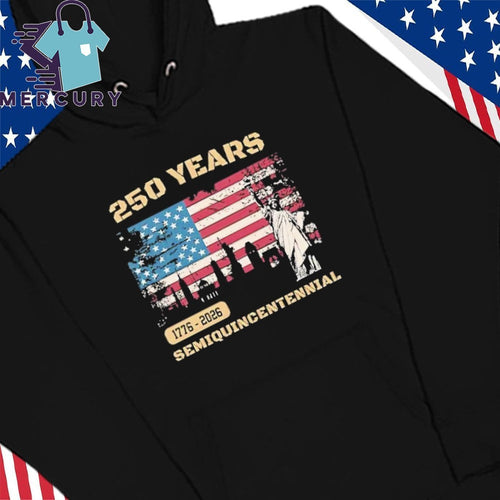 250 Years Of America 1776 2026 Semiquincentennial Shirt