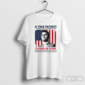 Official A American Patriot Charlie Kirk American Flag Greatness Of Our Nation Lies In The