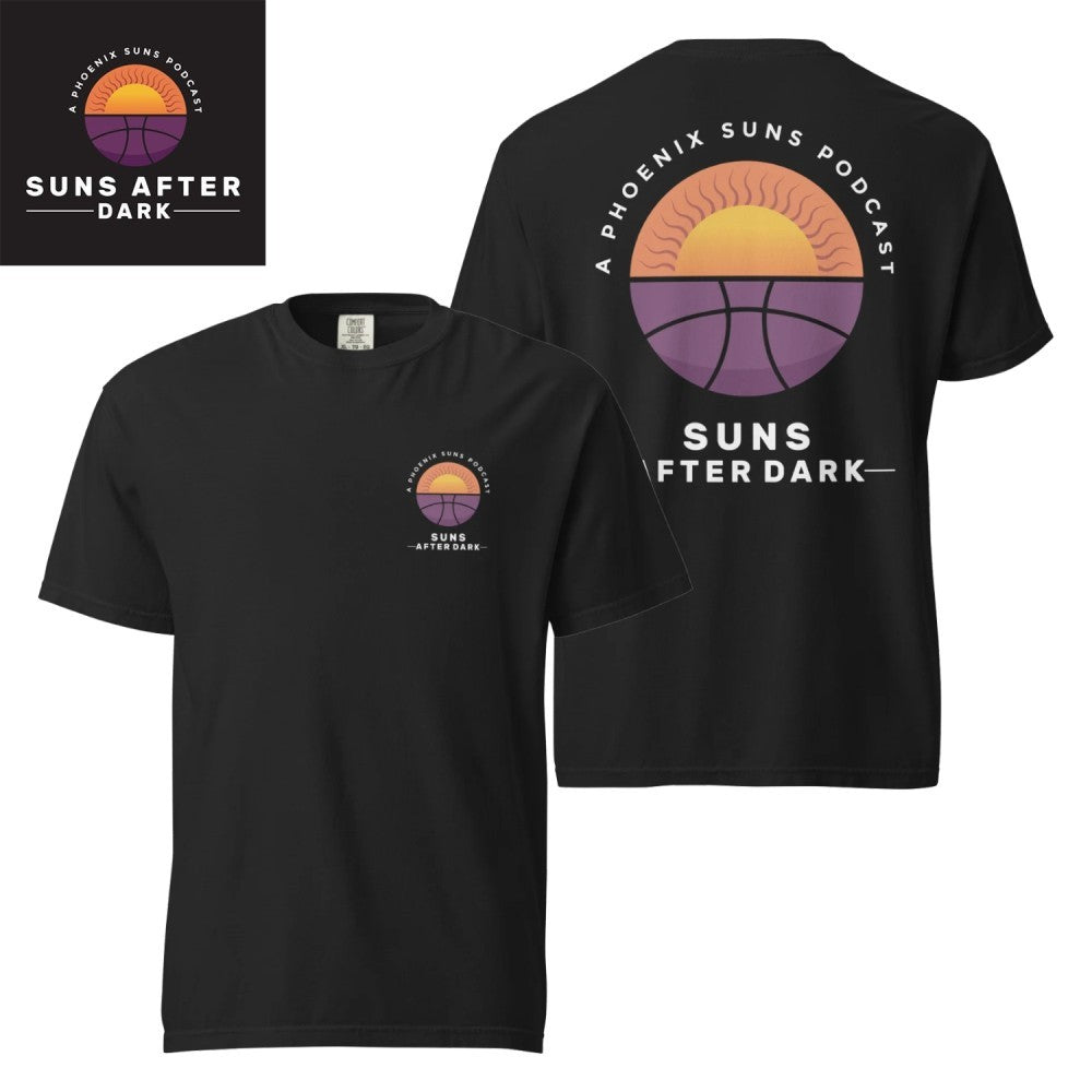 A Phoenix Suns Podcast Suns After Dark Two Sided Shirt
