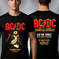 ACDC Pwr Up 2025 Brisbane At Suncorp Stadium On December 14-18 2025 Australia Tour 2025 Highway To Brisbane Shirt